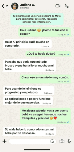 juliana testimonio