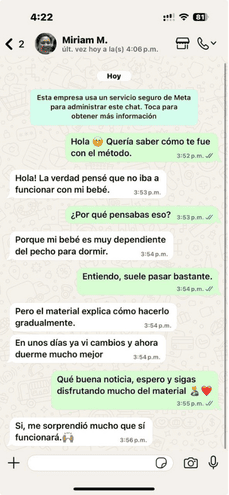 miriam testimonios