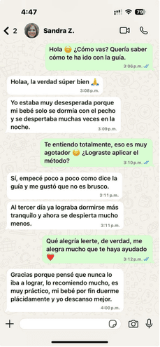 sandra testimonio